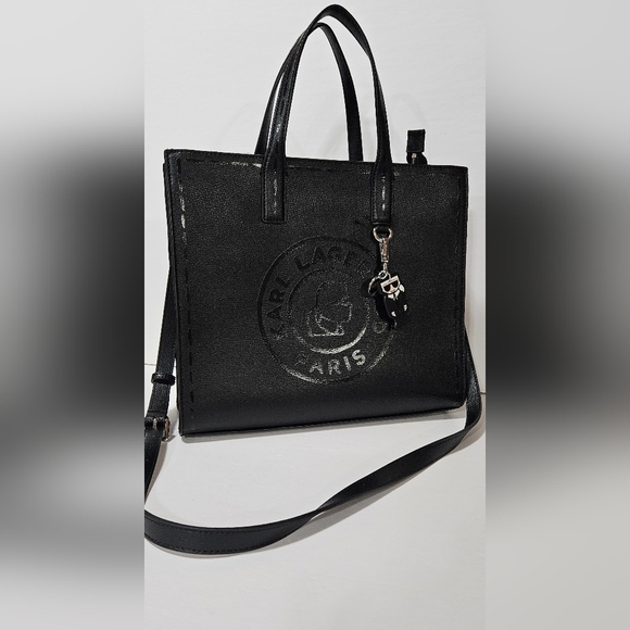 NWT Karl Lagerfeld Paris Nouveau Tote - Picture 3 of 7